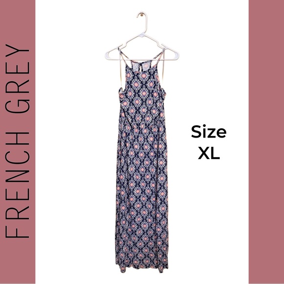 French Grey Dresses & Skirts - 🌊 NWOT French Grey Summer Maxi Dress | Size XL 🌊